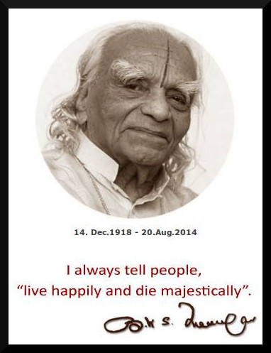 El Mestre B.K.S. Iyengar, referent del ioga Iyengar