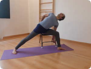 Parsvakonasana cadira